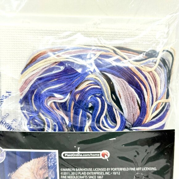 Bucilla "I Didnt Do It" Counted Cross Stitch Kit 5" X 7" - New (2011) - Picture 5 of 5